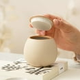 thumbnail image 3 of Ceramic tea caddy airtight with lid, ceramic storage container, compact, for tea, coffee, spices and sweets, 3 of 6