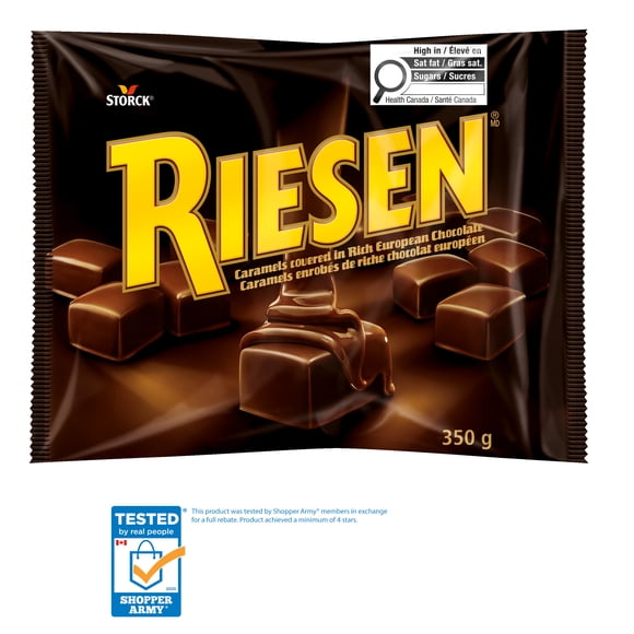 Riesen, Caramels au chocolat crémeux