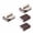 B, variant on Carborundum Emery Cleaning Sponge with Handle - Heavy Duty Rust Eraser Brush for BBQ Grill, Pots and Pans - Diamond Carbide Scrubber for Grease, Burnt-On Food, Stainless Steel