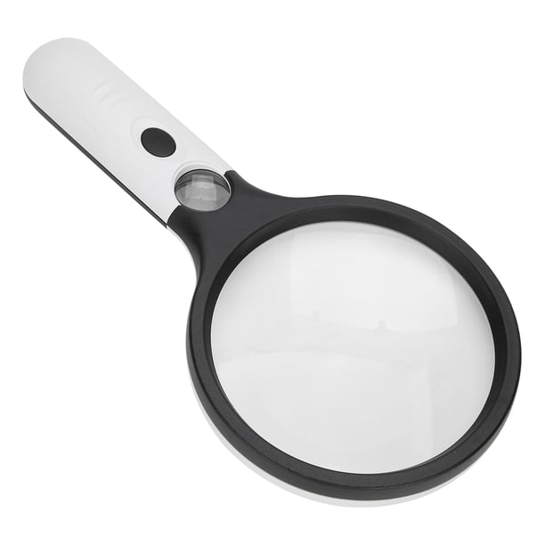 Lupa, Lupa de lectura de mano Lupa LED Lupa de grado profesional