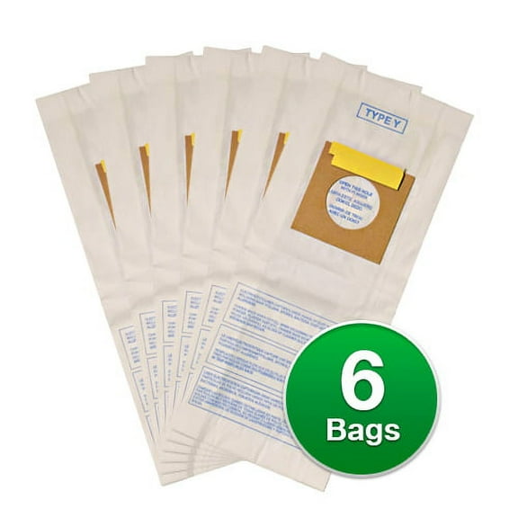 Replacement Part For Hoover EnviroCare Vacuum bags for Windtunnel Upright Type Y (2 Pack)