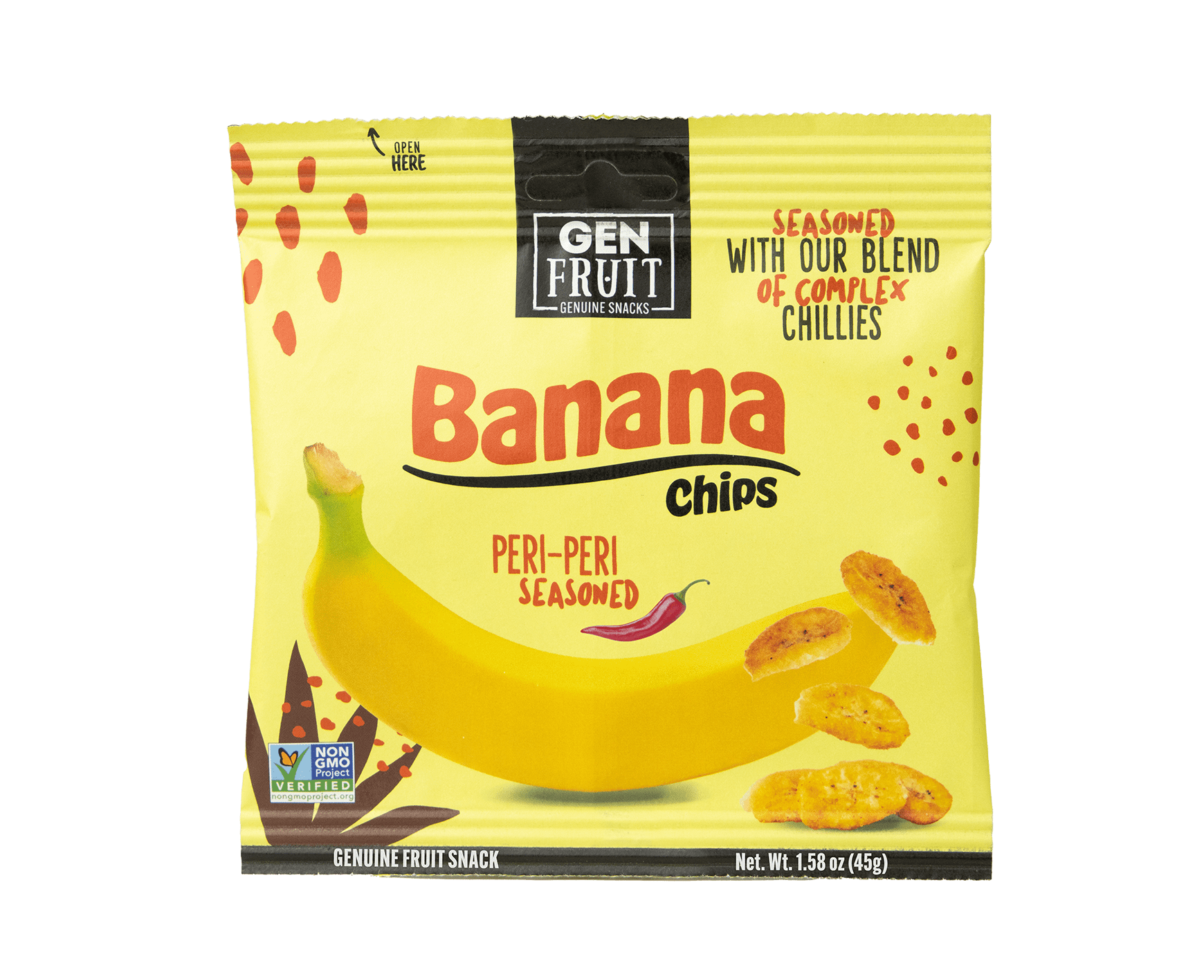 Banana Chips Peri Peri Flavor 8/1.58oz