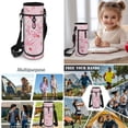 thumbnail image 5 of Yspwyqan Pink Polka Dot Axolotl Strawberry Backpack Set 4Pcs with Lunch Box Pencil Case Water Bottle Bag, Double Zipper Lightweight Bookbags Fits 14" Laptop for Elementary School Travel, 5 of 7
