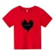 thumbnail image 3 of Ropa informal de moda coreana para niños, camiseta de algodón con estampado de letras para adolescentes, camiseta de manga corta Harajuku de verano para niño y niña, camiseta para bebé, 3 of 5