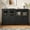 Black, variant on May in Color 55'' Sideboard Buffet Cabinet with Adjustable Shelves and Acrylic Accents, Wood Credenza for Living Room, Entryway, Dining Room