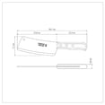 thumbnail image 2 of Hacha para Cocina Tramontina Acero al Carbón 6'' Madera 22956/006, 2 of 2