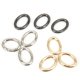 thumbnail image 3 of 9 Piezas de Hebilla de Anillo de Resorte Ticfox 0 Ovalada Accesorios de Bricolaje, 3 of 14