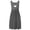 Dark Gray, variant on Sentmoon Pregnant Clothes for Women Plus Size Sleeveless Tropical Dresses for Women Crew Neck Stripe Print Loose Nursing Dress Stylish for Casual Wear Dark Gray XXL