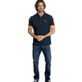 thumbnail image 5 of Weird Fish Mens Miles Pique Organic Polo Shirt, 5 of 5