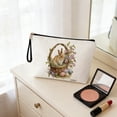 thumbnail image 6 of TanSiDing Easter Storage Bag, Large Capacity Foldable Makeup Bag with Anti-Skid Zipper, Portable Travel Organizer for Cosmetics Accessories, Easter Decorations Gift, 6 of 6
