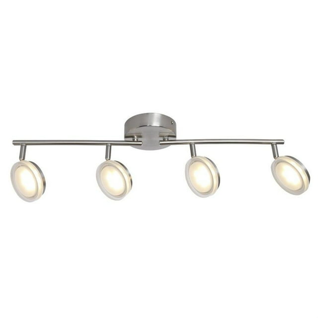 Xtricity - 4 Heads Ceiling Light with Integrated LED, 28.34 '' Width, From Anita Collection, Nickel