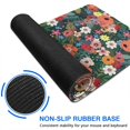 thumbnail image 6 of Long Mouse Pads for Desk,Pioneer Flower Floral Print Pattern Desk Mats on Top Of Desks, Desk Mouse Pad Extra Large with 3mm Non-Slip Base and Stitched Edge for Gaming,Office,Work,Home 31.5"x15.7", 6 of 6
