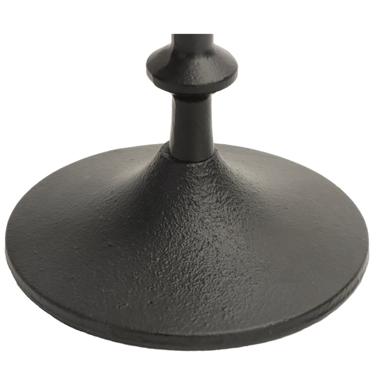 Better Homes & Gardens Black Cast Iron Taper Candle Holders, 4-Pack photo 5