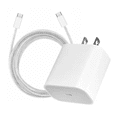 thumbnail image 3 of Set 3 en 1 Cargador Rápido 35W con Adaptador de Corriente, Cable USB-C a USB-C y Cargador Inalámbrico Compatible con MagSafe para iPhone y Google Pixel – Blanco, 3 of 9