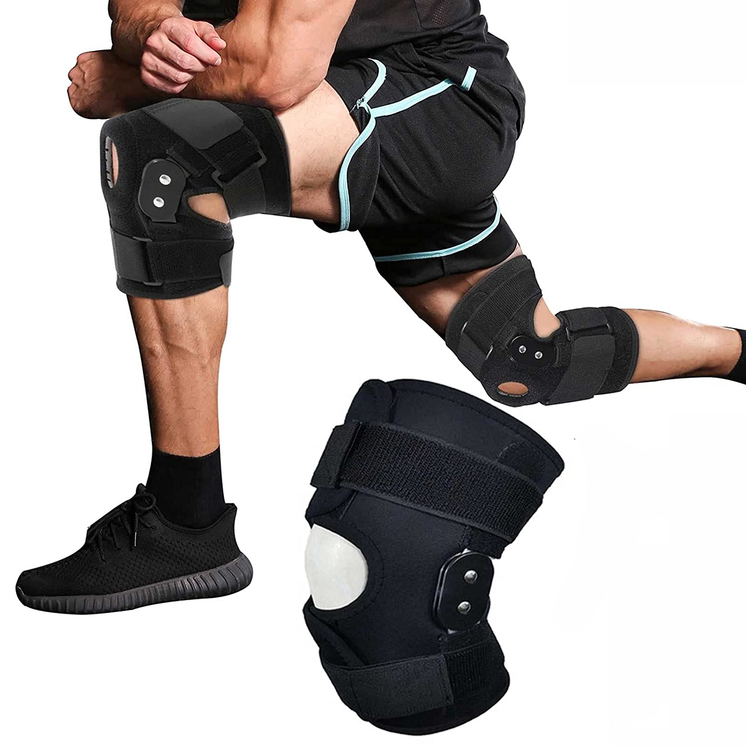 Knee Brace Jiont Support Open Patella Stabilizer Sports Arthritis
