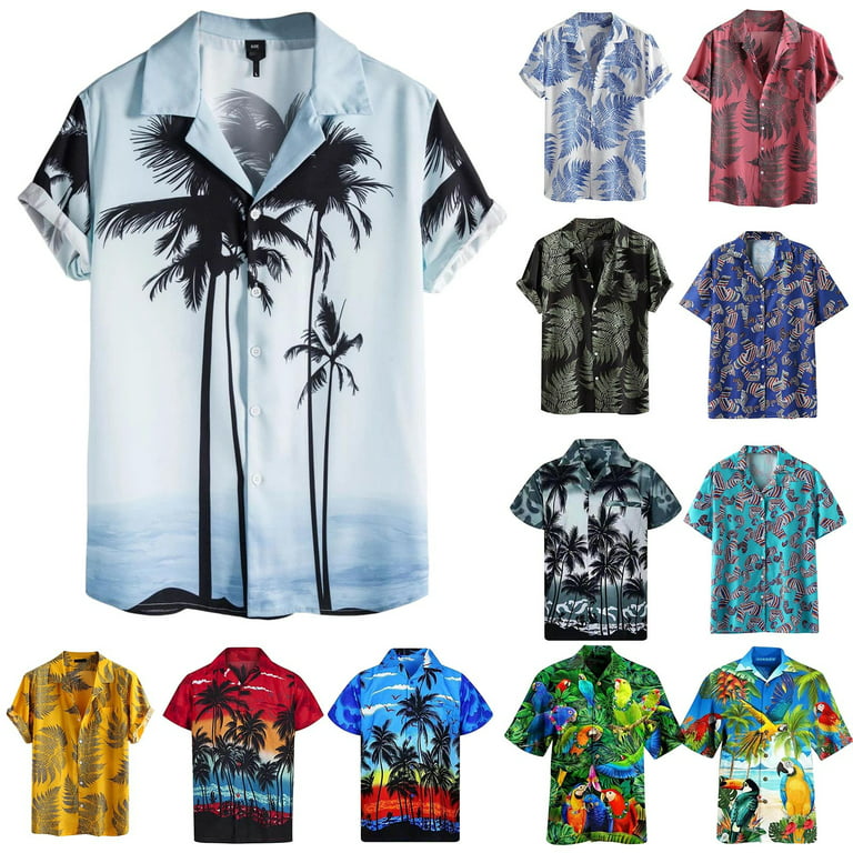 Lbecley Shirts for Men Silk Shirts Men Mens Shirts Short Sleeve Basic Tops Mens Shirt Long Sleeve Dress Mens Long Sleeve Tops Mens Shirts Multi-Color