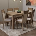 thumbnail image 2 of Juego de Comedor Madesa Medelin Mesa Tablero de Madera con 6 Sillas MDJA0600177GBE, 2 of 9