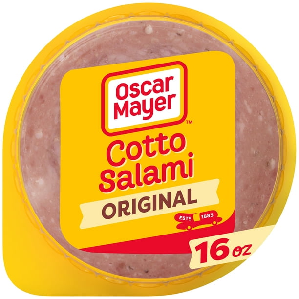 Oscar Mayer Cotto Salami Deli Lunch Meat | Walmart