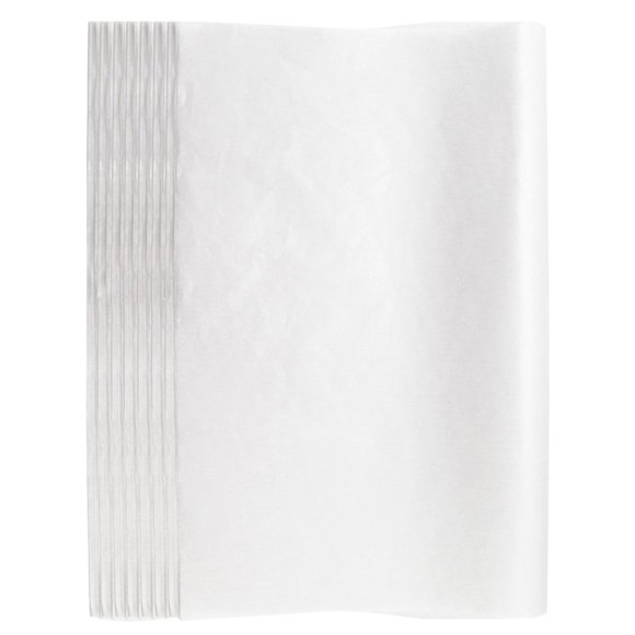 Bamboohart 40 Pcs Décorations Papier Hygiénique en Vrac 70X52cm Blanc
