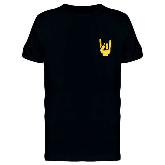 You Rock Pocket Hand Gesture T-Shirt Men -Image by Shutterstock, Male 3X-Large