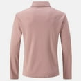 thumbnail image 4 of asjyhkr Mens Sweater 2 in 1 Fleece Lined Long Sleeve Crew Neck Pullover Casual Thermal Hiking Outdoor Shirts, 4 of 6