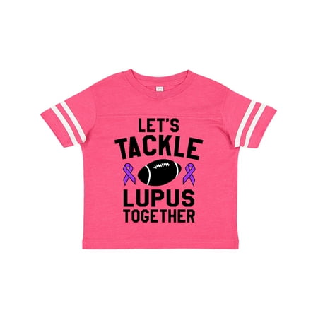 

Inktastic Lets Tackle Lupus Together Gift Toddler Boy or Toddler Girl T-Shirt