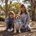 thumbnail image 3 of Dog Bandana 1 Pack,Cute Border Collie Pattern Bandanas for Dogs,Cat Bandana,Small/ Large Dog Bandana 2 Size,Dog Bandanas, 3 of 6