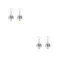 thumbnail image 1 of sweethay Pendientes de bola de discoteca, elegante, collar colgante de oreja, joyería estética, accesorios de disfraz de fiesta de baile de Type1 NO1, 1 of 6