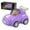Purple, variant on AUDeals Motion Activated Light-Up Pull-Back Cars with 360° Flashing Wheels, ABS Baby Vehicles for Toddlers, Interactive Toys for Boys Girls Birthday/Xmas Gifts