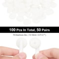 thumbnail image 6 of 100pcs Replacement Earbud tips, Soft Sponge Ear Tips Buds for Diameter 13mm-18mm Earphone, 6 of 7