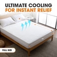 thumbnail image 3 of Cheer Collection Velvet Plush Waterproof Mattress Protector, 3 of 5