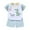 a296-White, variant on HCNTES Toddler Baby Boy Summer Outfit Funny Letter T-Shirts Top Shorts Set Infant Boy Summer Clothes(6-12 Months,a297-Yellow)