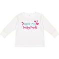 thumbnail image 3 of Inktastic Little Miss Sassy Pants, Sassy, Sassy Girl, Hearts Girls Long Sleeve Toddler T-Shirt, 3 of 5