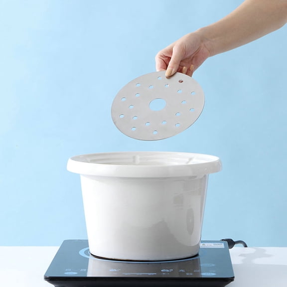 CTIRCHIU Stainless Steel Heat Diffuser Plate for Induction Cooktops, Even Heat Distribution Cooking Tray