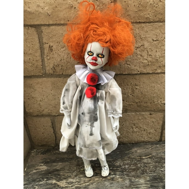 OOAK Pennywise IT Clown Girl Creepy Horror Doll Art by Christie ...