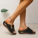 thumbnail image 4 of Nuevas sandalias con punta de boca de pez y tacón alto de cuña para mujer Wmkox8yii  ytu5932, 4 of 7
