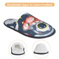 thumbnail image 3 of Fotbe Astronaut And Space Pantuflas Peludas para Mujer con Estampado, Zapatillas de Peluche, Zapatos de Invierno para Casa, Uso Interior y Exterior-Medium, 3 of 8