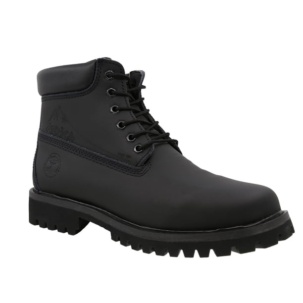 Bota Urbana para Caballero Afrika 1600 Piel Grasso Negro Afrika 1600 Piel Grasso Negro