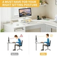 thumbnail image 4 of DWVO 59 Inch L-Shaped Desk with Power Outlet & USB Ports, Office Desk with File Cabinets, Large Computer Desk with Drawers, 2 Person Corner Desk Writing Desk with Storage Shelves, White, 4 of 13
