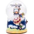 thumbnail image 3 of Helicopter Adventure Mouse Snow Globe Music Box,Sparkling Snow,Rotating Propellers,Musical,Hand-Painted, for Family, Friend, Collectors, Holiday Decor, 3 of 8