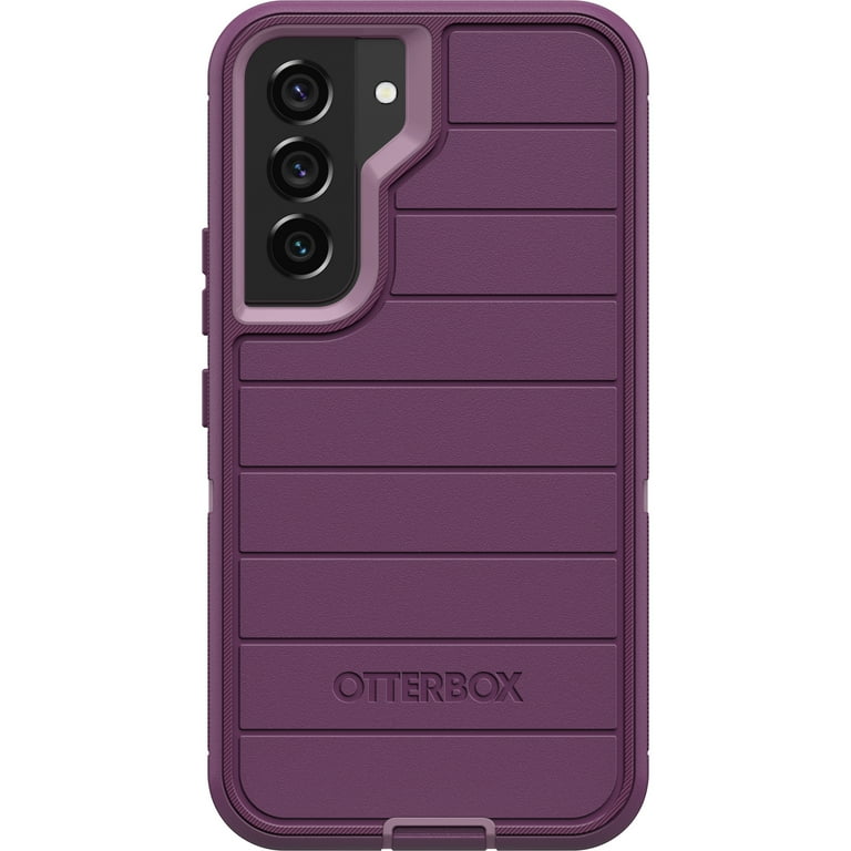 OtterBox - Defender Pro Case for Samsung Galaxy S22 - Happy Purple