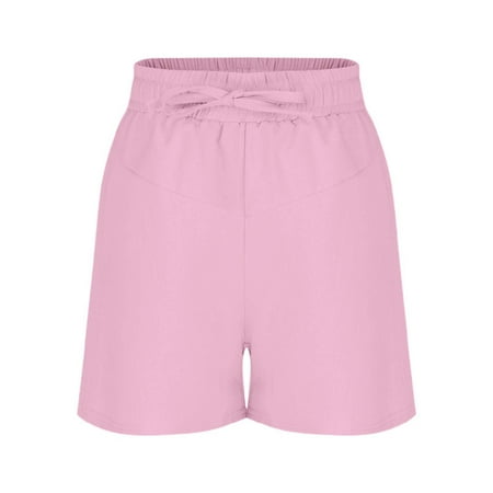 RUTAYY Toddler Girls Casual Shorts For Kids Soft Stretchy Elastic Waist Everyday Comfortable Summer Wear For Ages 3-14 For Play And Relaxation Trouser Leisure Pants