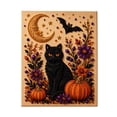 thumbnail image 2 of Halloween Pearl Art Kit, Cute Cat Pearl Art DIY Kit, Halloween Ghost Beaded Art DIY Kit for Home Office Living Room Study Party Birthday Housewarming (A), 2 of 6