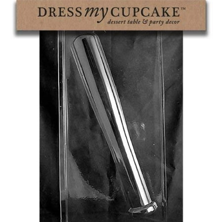 

Dress My Cupcake Chocolate Candy Mold Baseball Bat-Flat Back