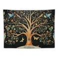 thumbnail image 5 of COMIO  Tree of Life Tapastry Moon Tapestry Butterfly Tapestries for Bedroom Aesthetic Tapastry's Wall Hanging Mandala Botanical Tapestry for Living Room Dorm, 5 of 7