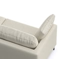 thumbnail image 6 of Simpli Home Ava 76-inch Sofa and Ottoman Set in Tightly Woven Performance Fabric, 6 of 11