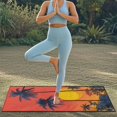 thumbnail image 3 of XYZCANDO Car Seat Towel Cover with Tropical Sunset Design, Car Seat Protector for Beach Trips and Outdoor Fitness Activities, 3 of 8