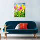 thumbnail image 5 of Cuadros Decorativos 5D diamante pintura ramo completo cuadrado diamantes DIY mosaico pared Ehuebsd Nuevos Originales, 5 of 9
