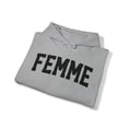 thumbnail image 4 of Femme Pride 70s Retro Hoodie, Gifts, Hooded Sweatshirt, 4 of 4