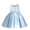 Blue, variant on HJYCHN Dresses for Girls Sleeveless White Party Dress with Pearl and Large Bow for Toddler Dress 4 Years